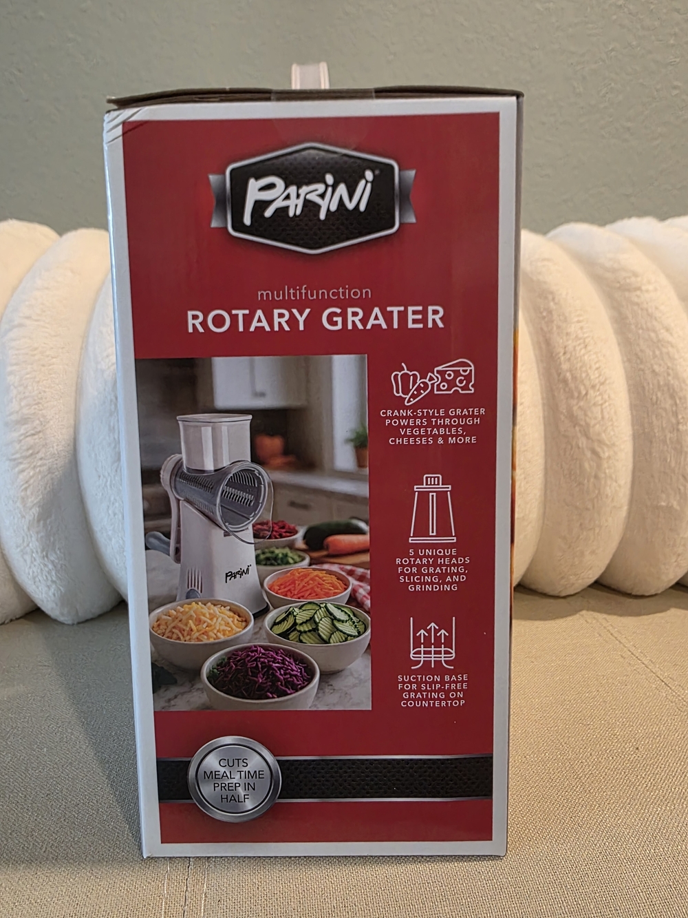 Parini Multifunction Rotary Grater - Picture 3 of 7